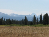 Views of the Tetons to the south